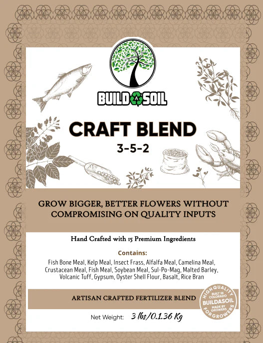 BuildASoil Craft Blend - Nutrient Pack