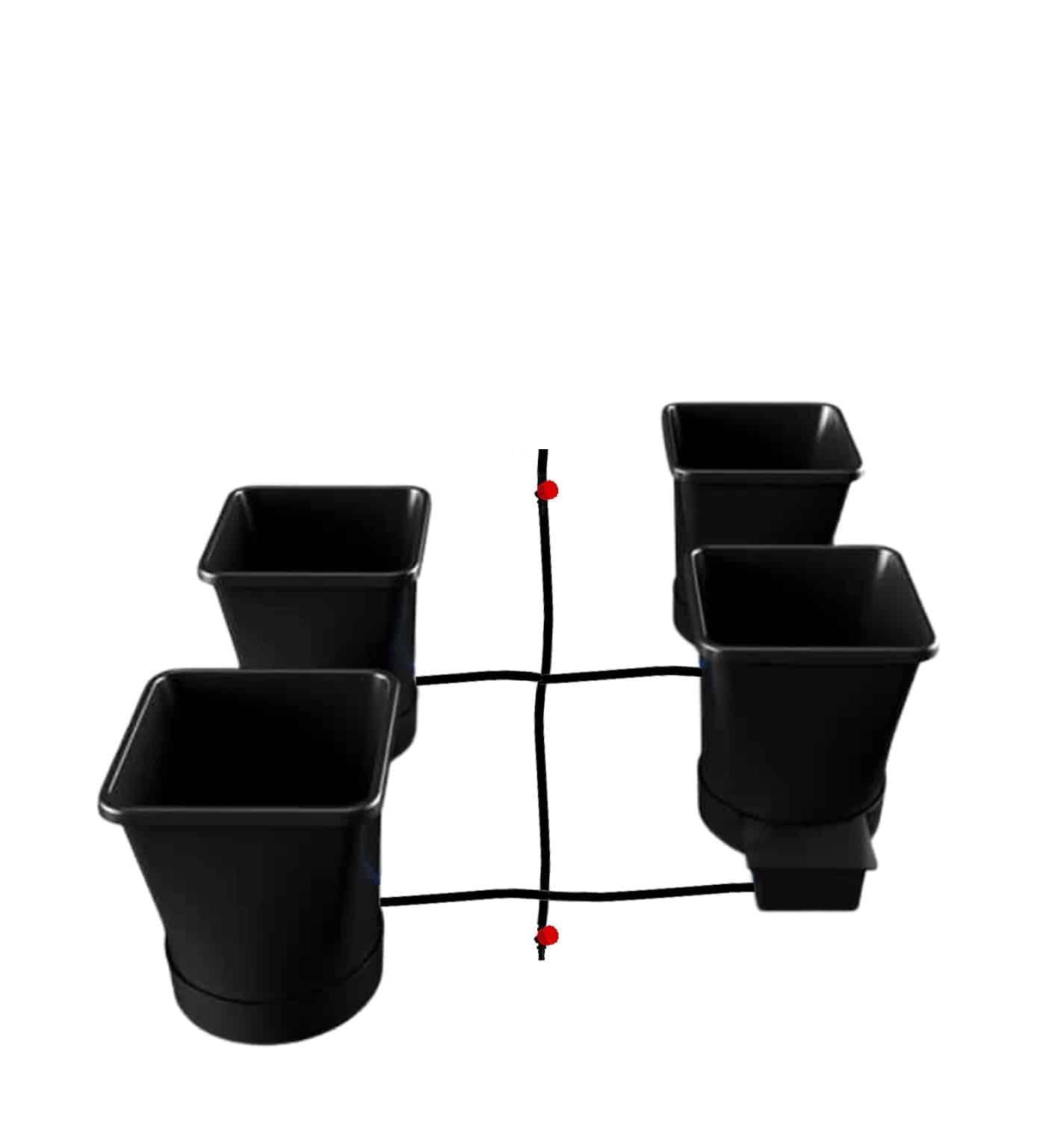 4 Pot XL System without Tank